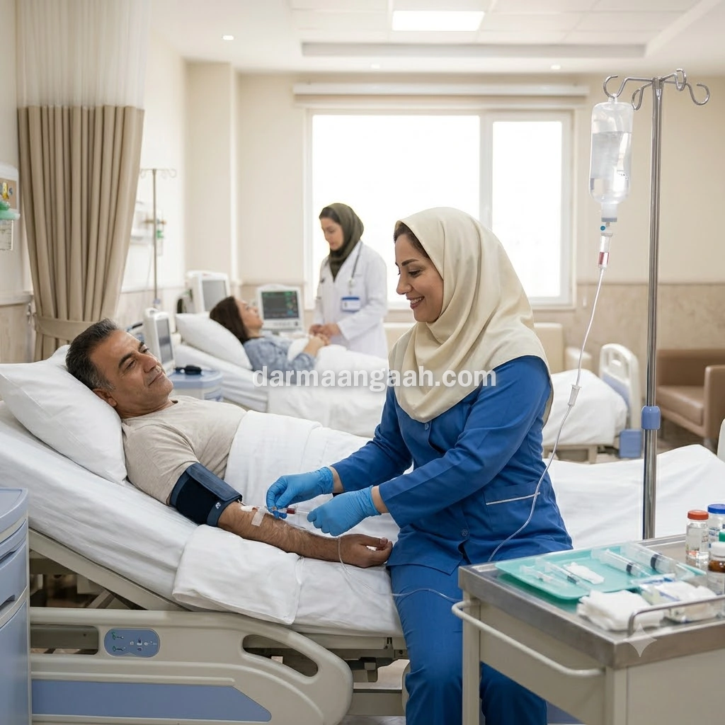 درمانگاه شبانه روزی تزریق سرم در کرج
