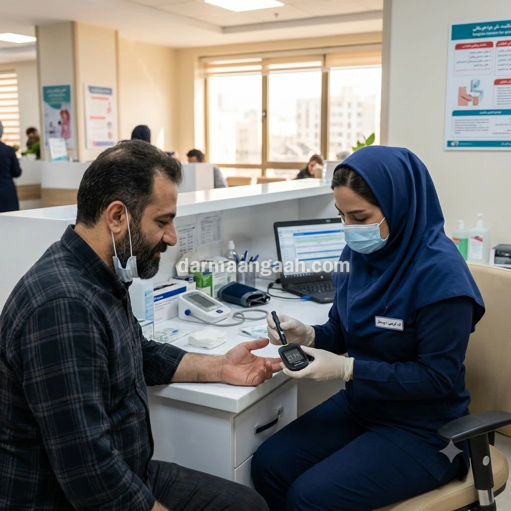درمانگاه شبانه روزی کنترل قند خون در کرج